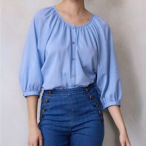 LC Lauren Conrad Women's top in Light Blue